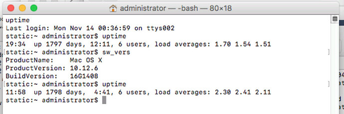 administrator - -bash -80x18