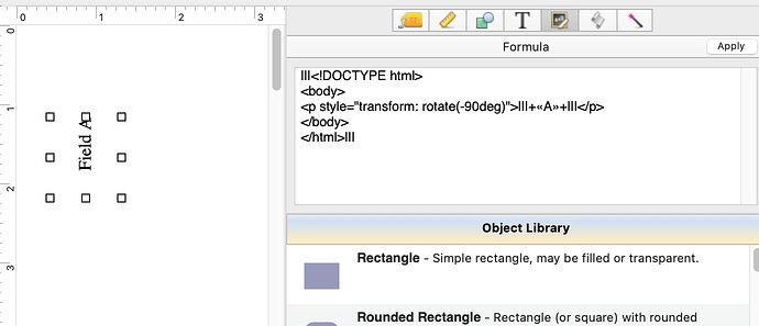 Web Browser Rotate Text