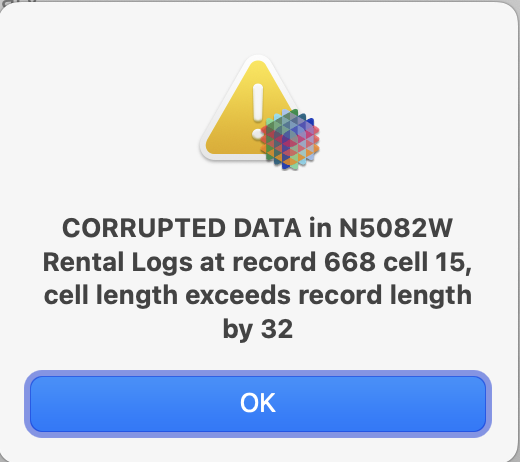 Corrupted Data